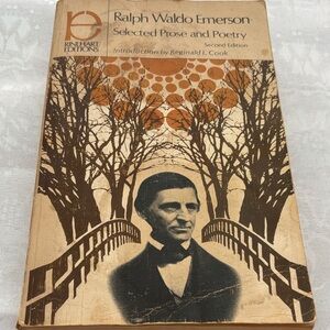 Ralph Waldo Emerson Selected Prose and Poetry Book